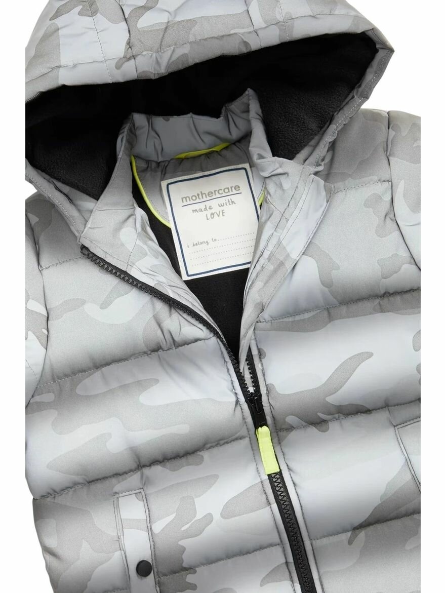 Куртка mothercare, размер 116, серый — фото 1
