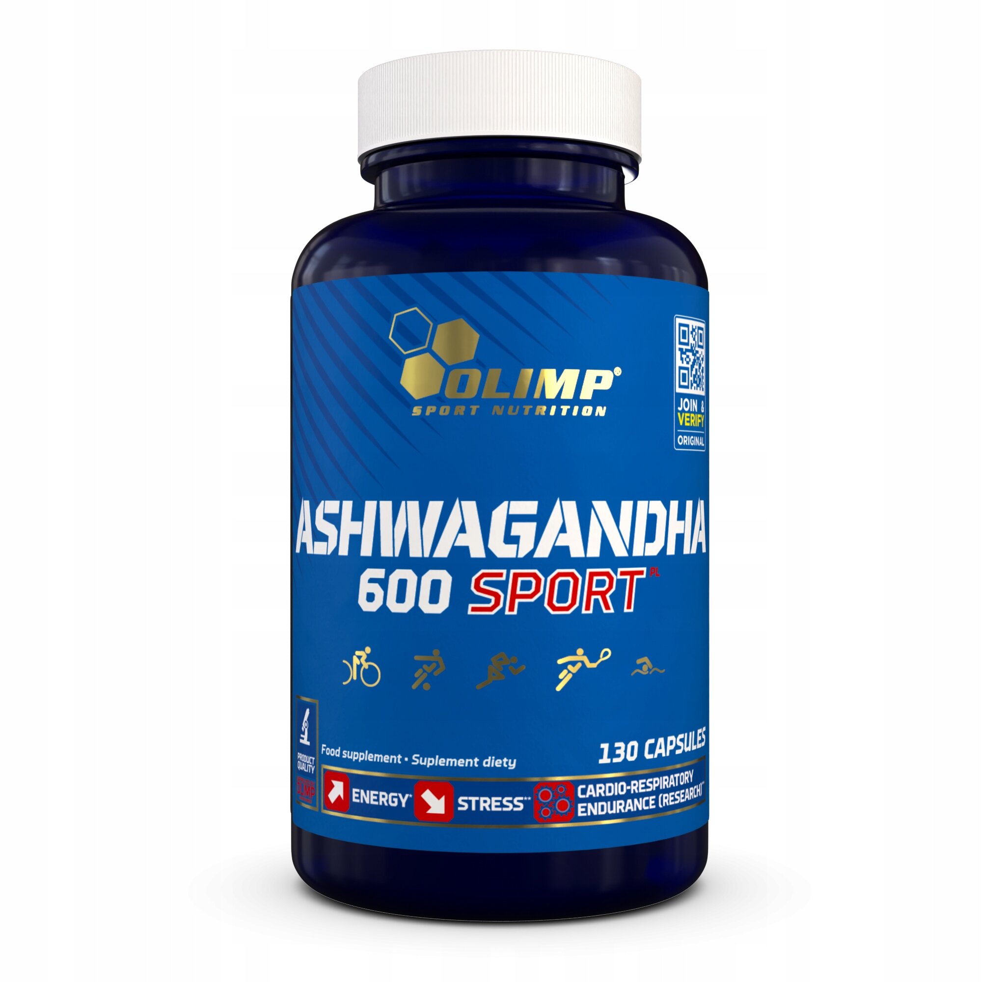 Olimp Ashwagandha 600 Sport 60 capsules , Олимп Ашваганда 600