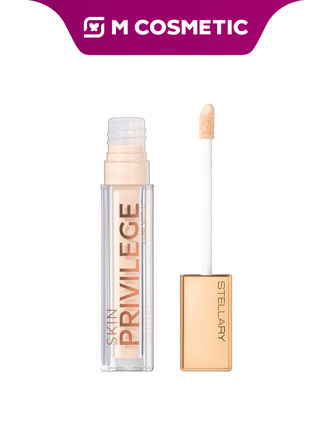 Консилер Stellary "Skin Privilege", увлажняющий, тон 01, 5 мл