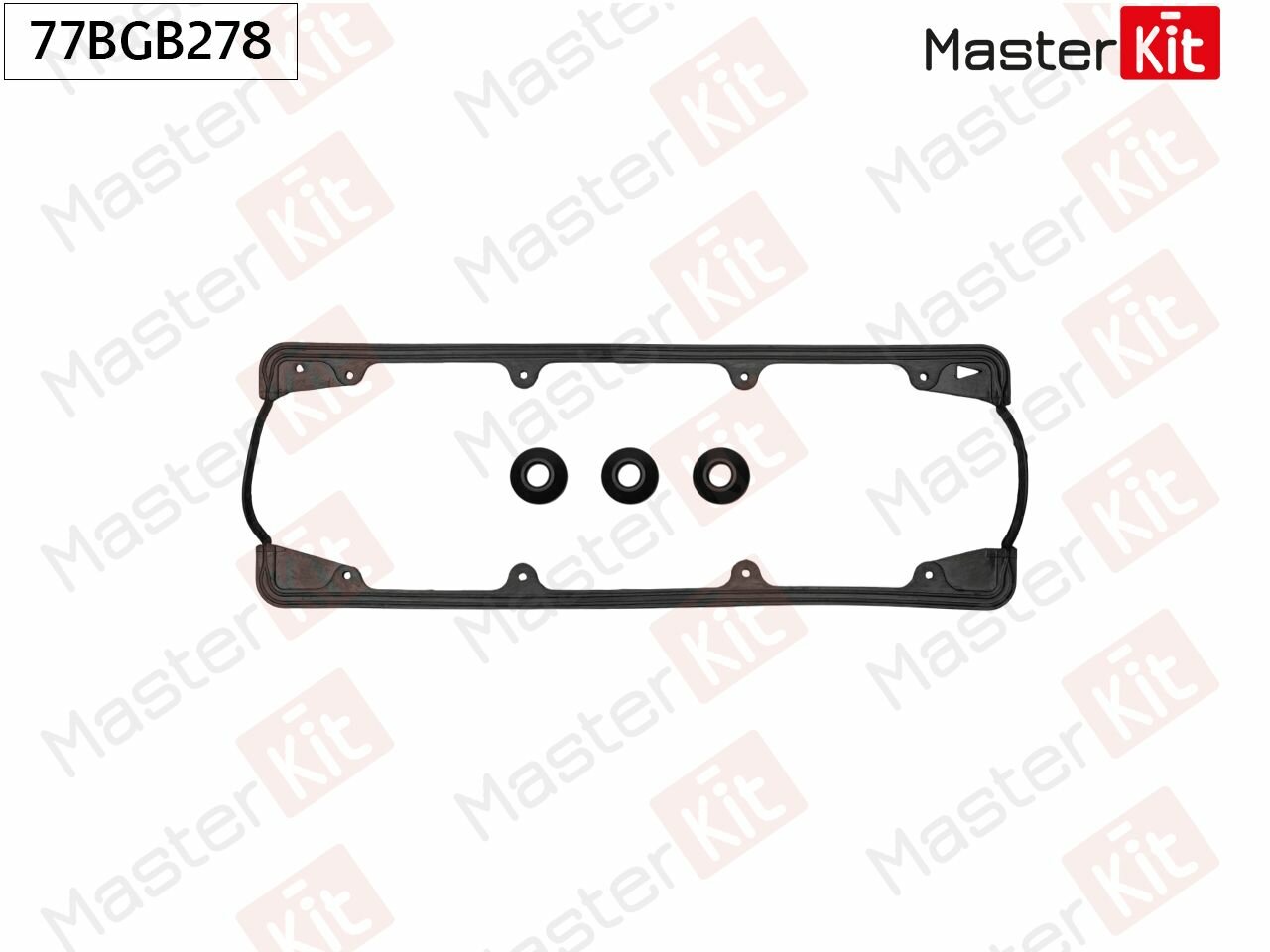 Прокладка клапанной крышки Volkswagen GOLF, III 1H1 AEXABD MasterKit 77BGB278