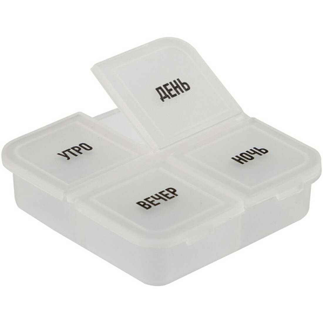 Таблетница ECOS  4 секции