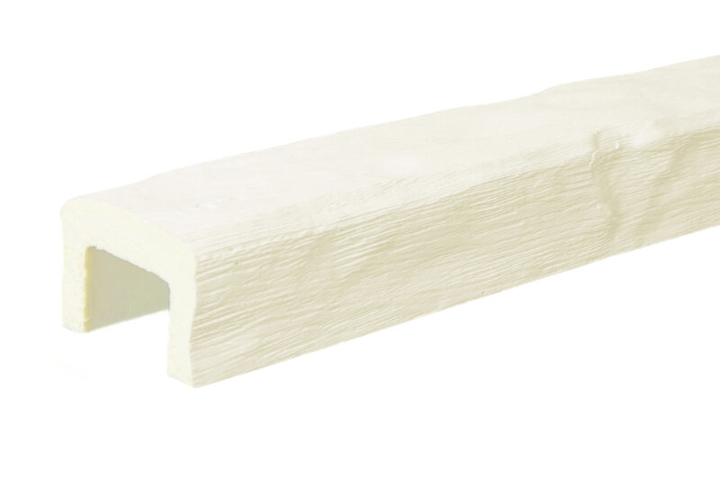 Балка из Полиуретана Уникс Классика Б1 Под Покраску Д2000хШ90хВ60 мм Умеренная Обработка Топором.