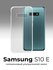 Чехол для Samsung Galaxy S10 E противоударный, прозрачный силикон...