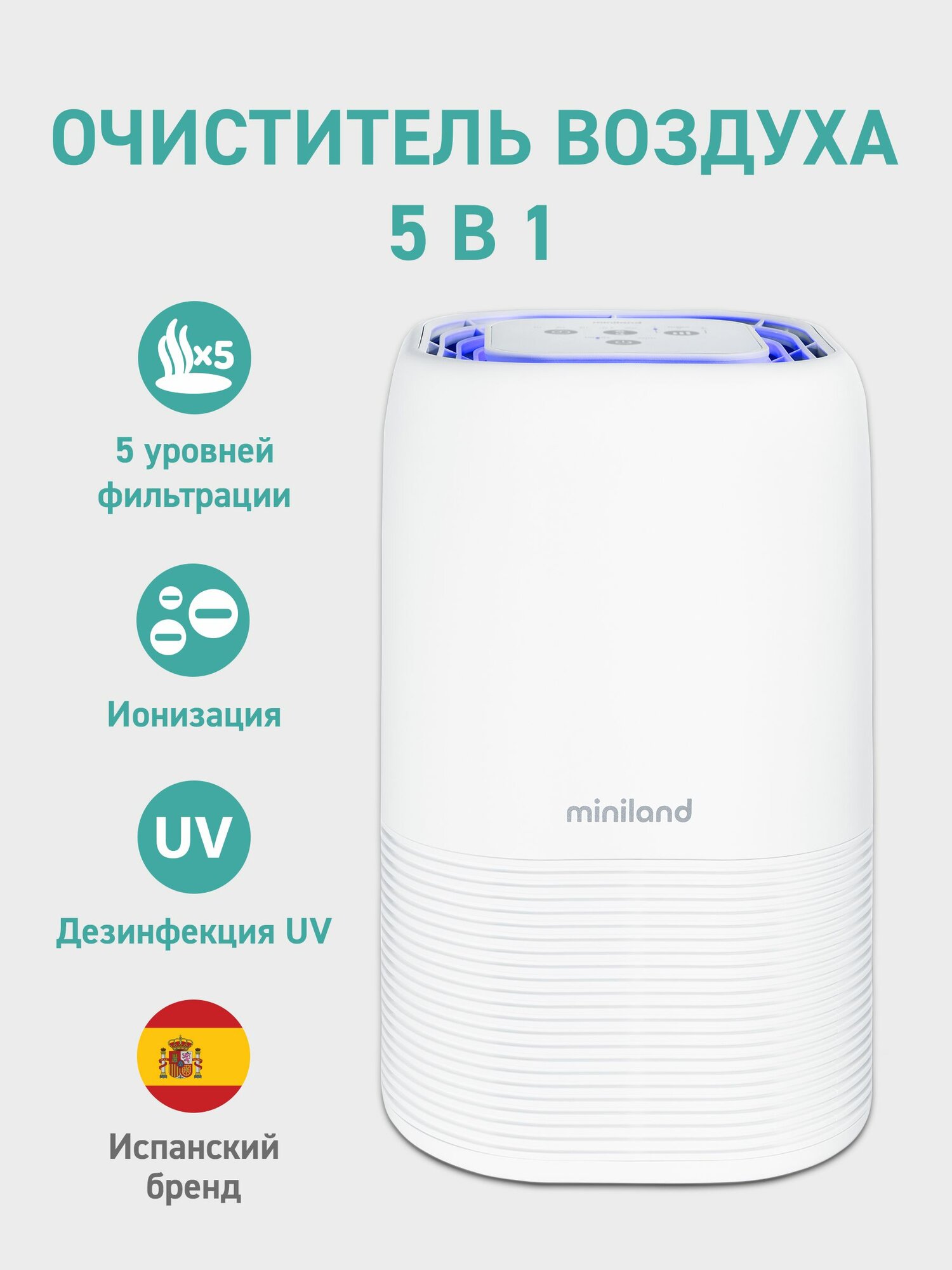 Очиститель воздуха Miniland BabyPure 5