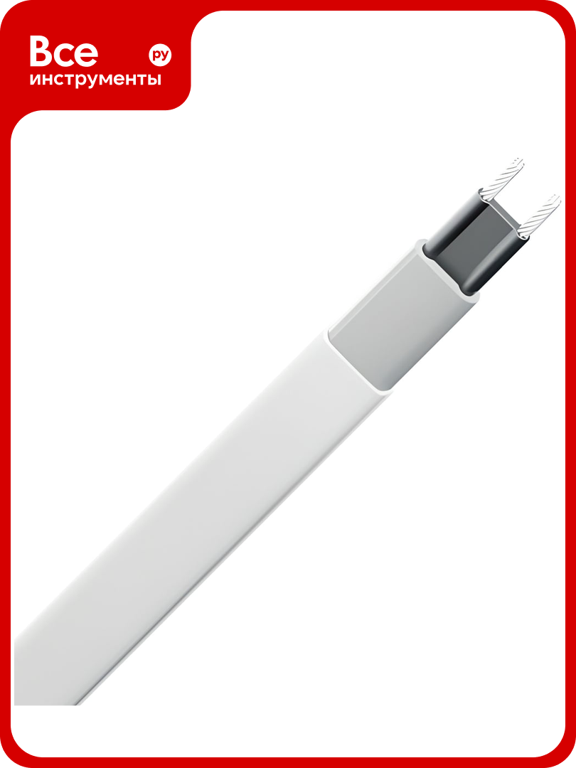 Саморегулирующийся греющий кабель ALFAOPT SRL-16-2 20 м SRL-16-2-20