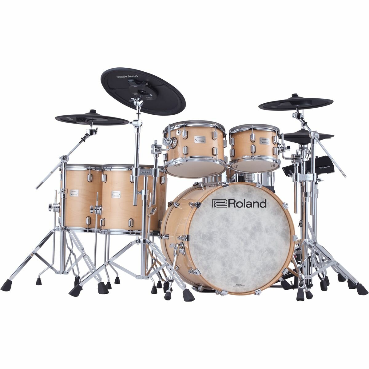 Roland VAD716-GN + VAD716-1 + KD-22-GN + DTS-30S электронная ударная установка, из 4 коробок