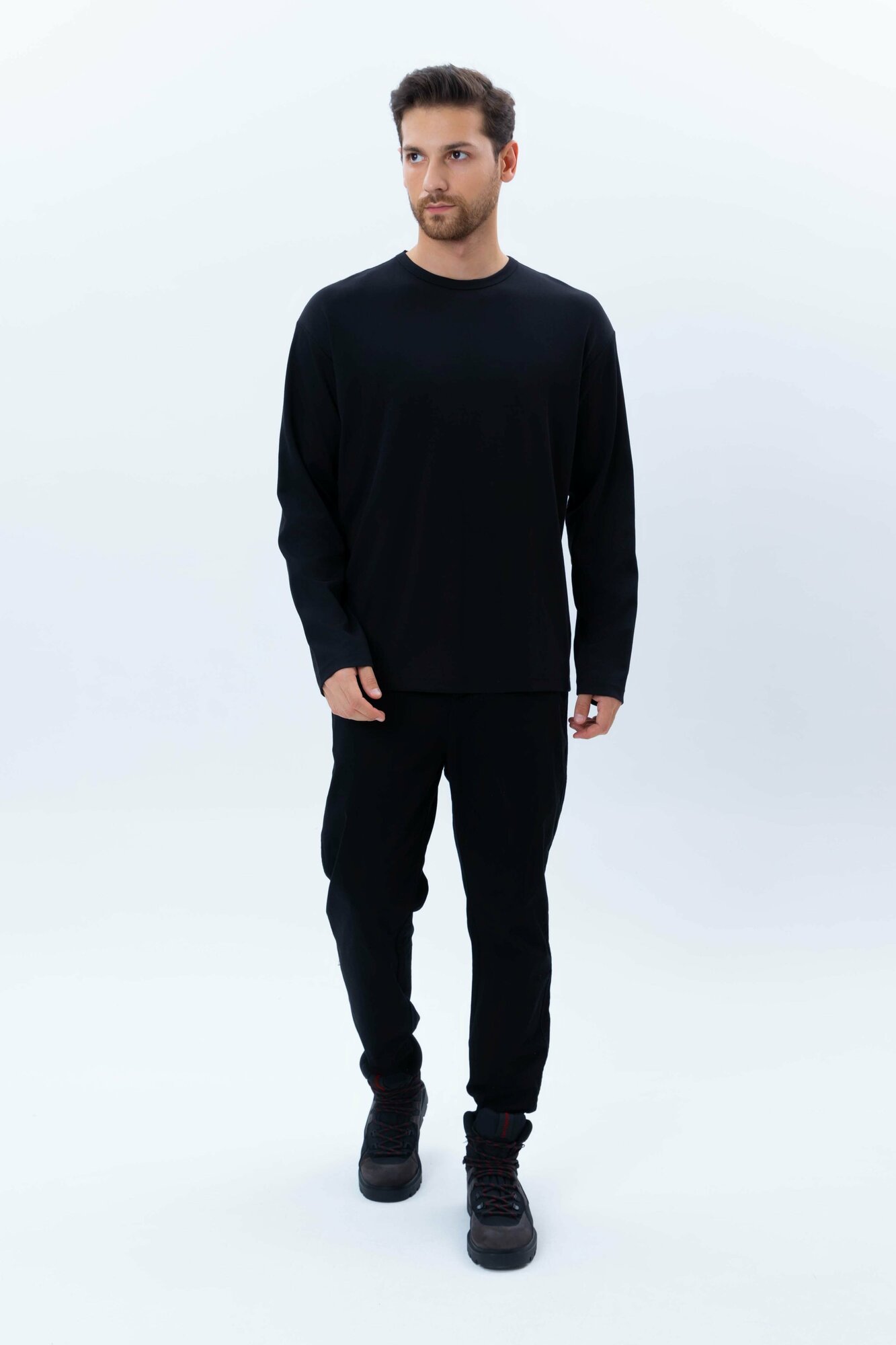 Брюки джоггеры TERRA PRO, размер 29, black — фото 1