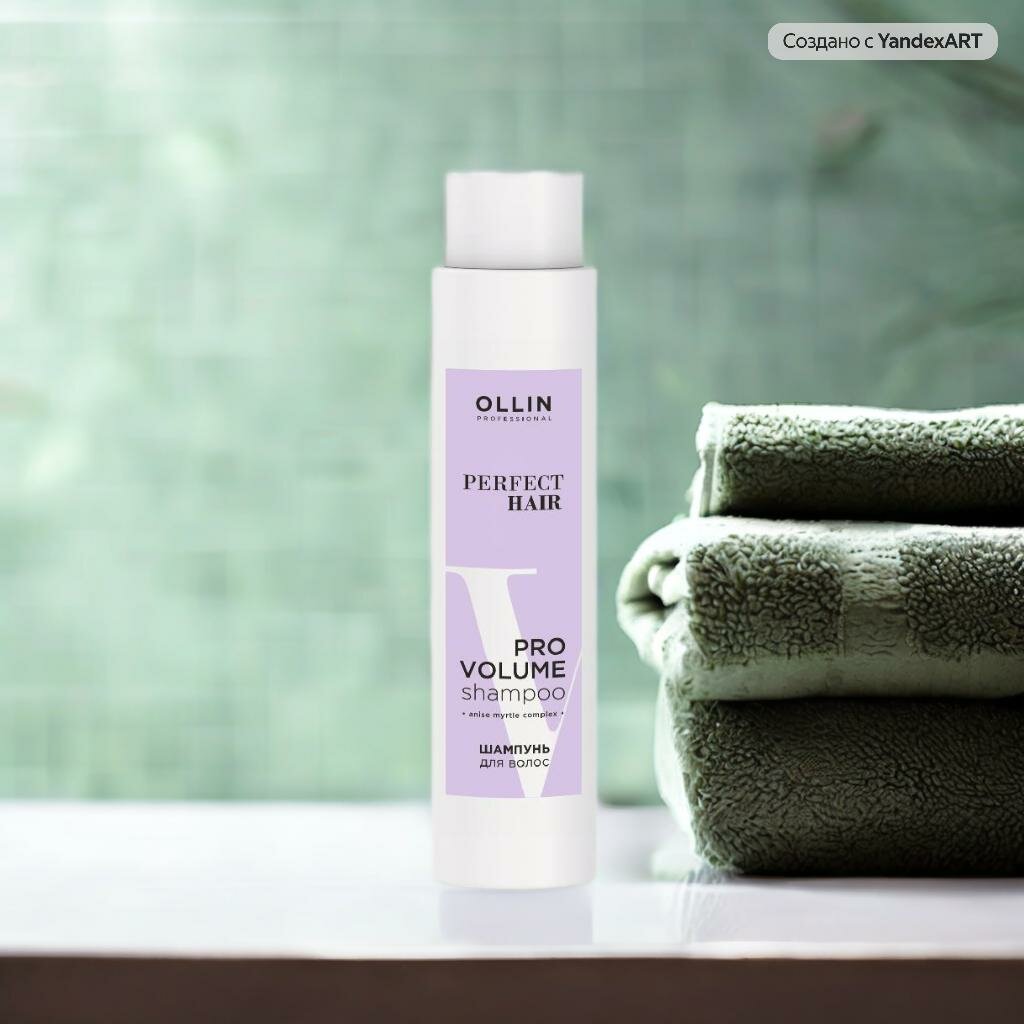 Шампунь Ollin PERFECT HAIR pro volume, для объема, гипоаллергенный, без спирта, 400мл