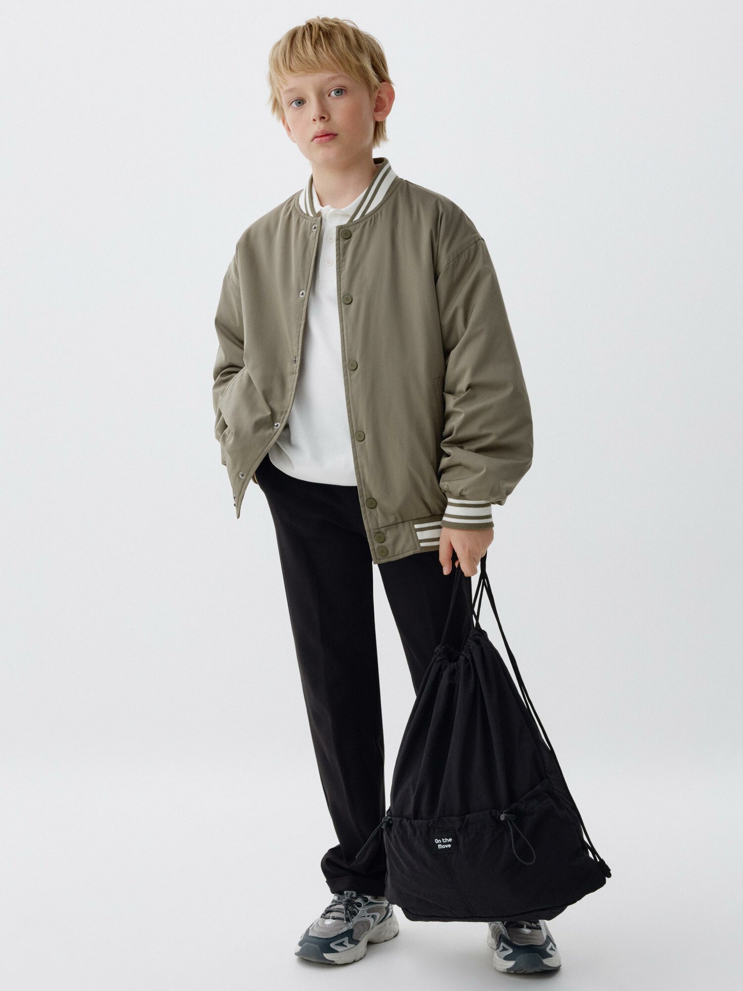 Сумка-мешок Sela Kids Acs&Socks для детей водонепроницаемая черная