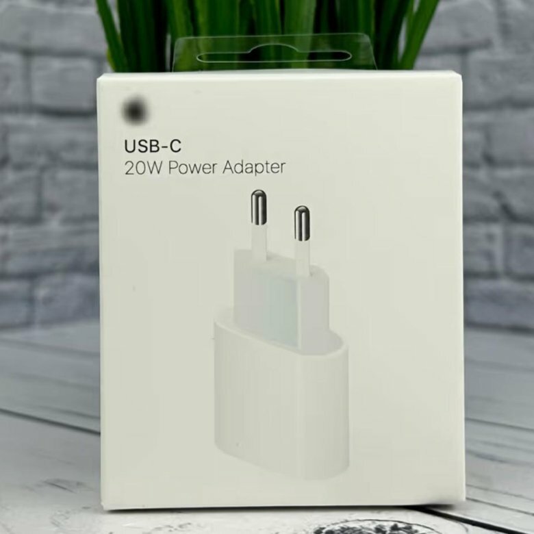 Блок питания Apple, 20Вт, USB-C, для iPhone 12/13/14/15/16/17