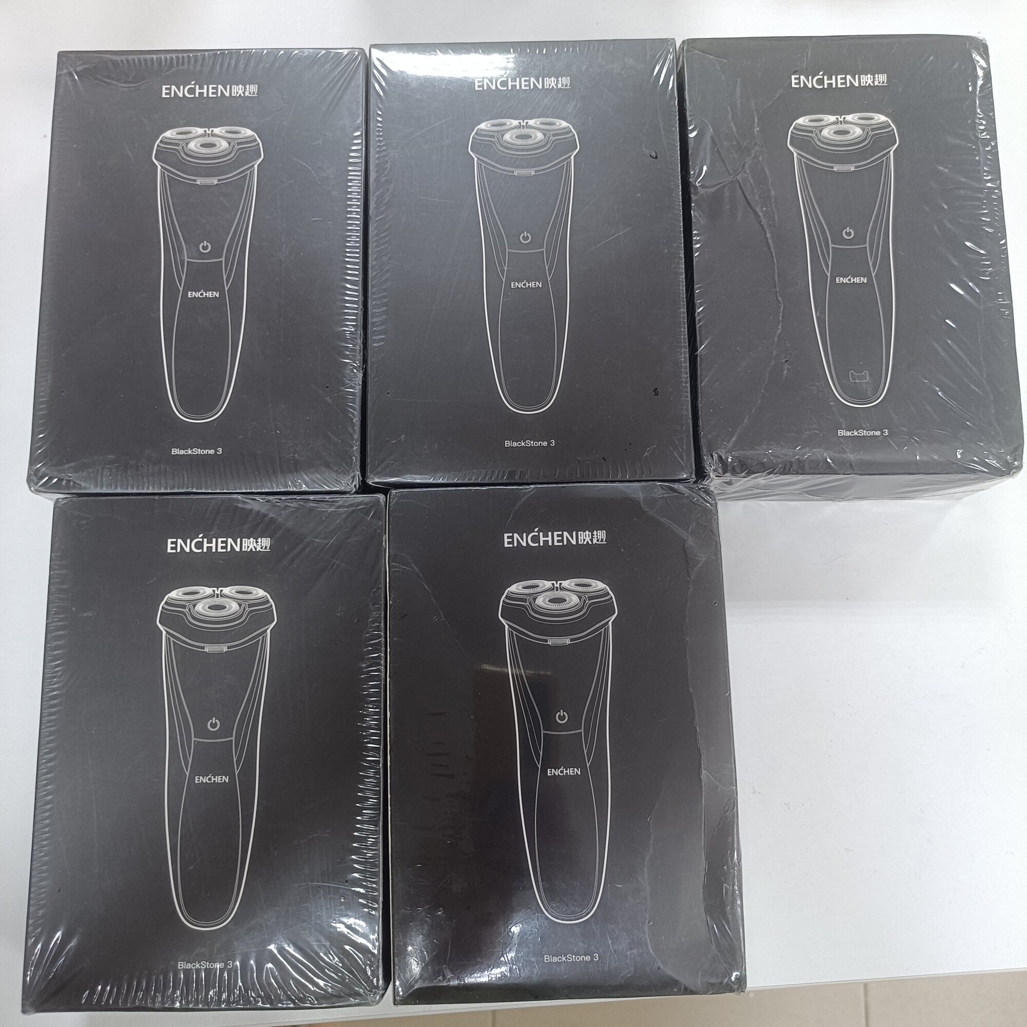 Картинки Электробритва Xiaomi ENCHEN BlackStone 3 Black, Сухое+ Влажное бритье, 45дней, LED-дисплей, Гарантия