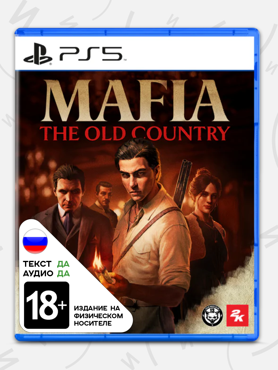 Игра Mafia: The Old Country (PS5) Полностью русская версия, на диске
