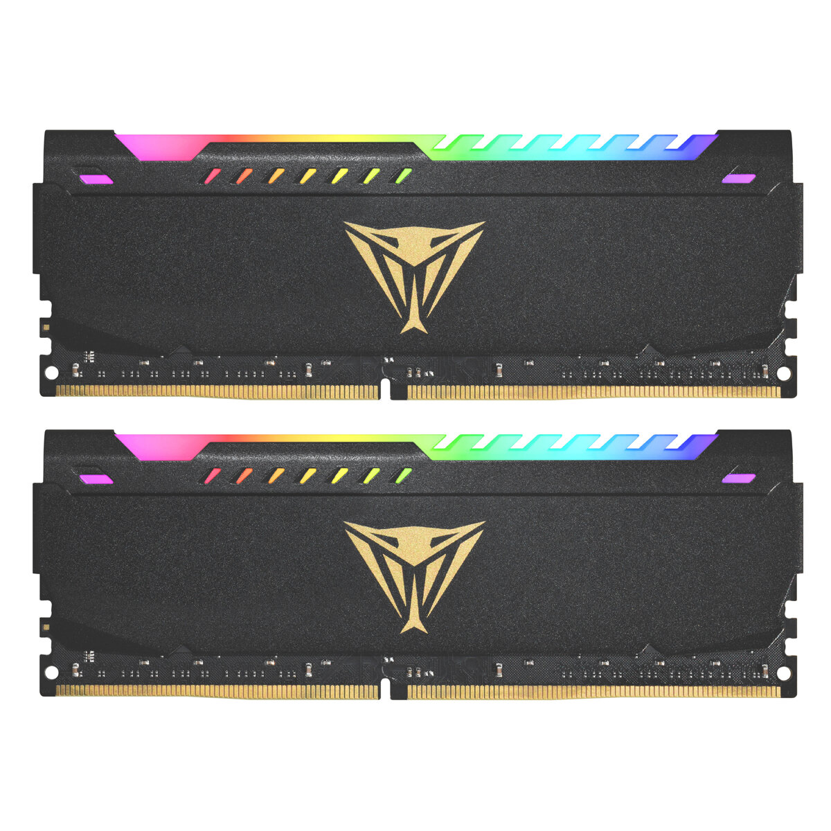 Оперативная память Patriot Memory Viper Steel RGB DDR4 - 2x 32GB, 3200 МГц, DIMM, CL18 (pvsr464g320c8k)