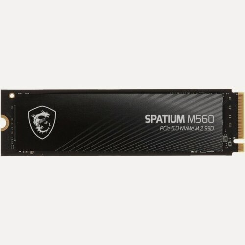 Изображение товара Накопитель SSD Msi SPATIUM M560 M.2 2280 1TB PCIe Gen5x4 NVMe