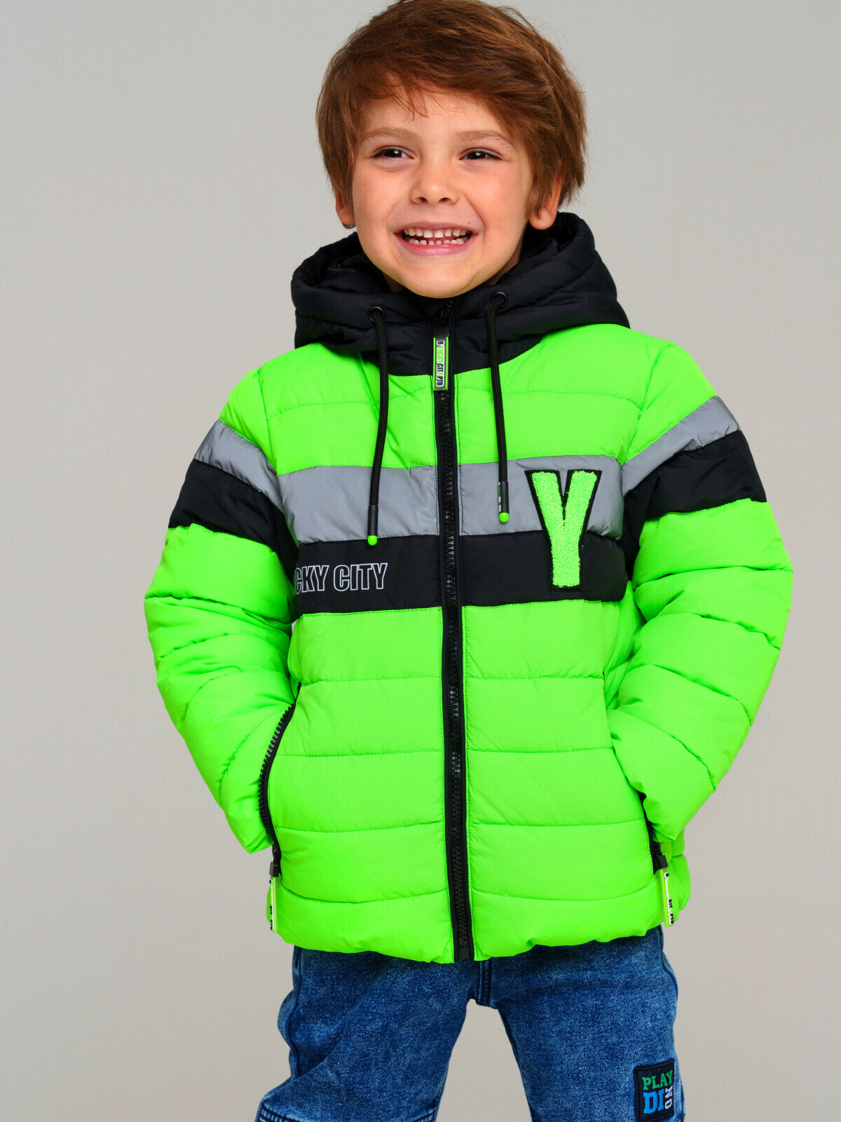 Куртка playToday размер 110 черный