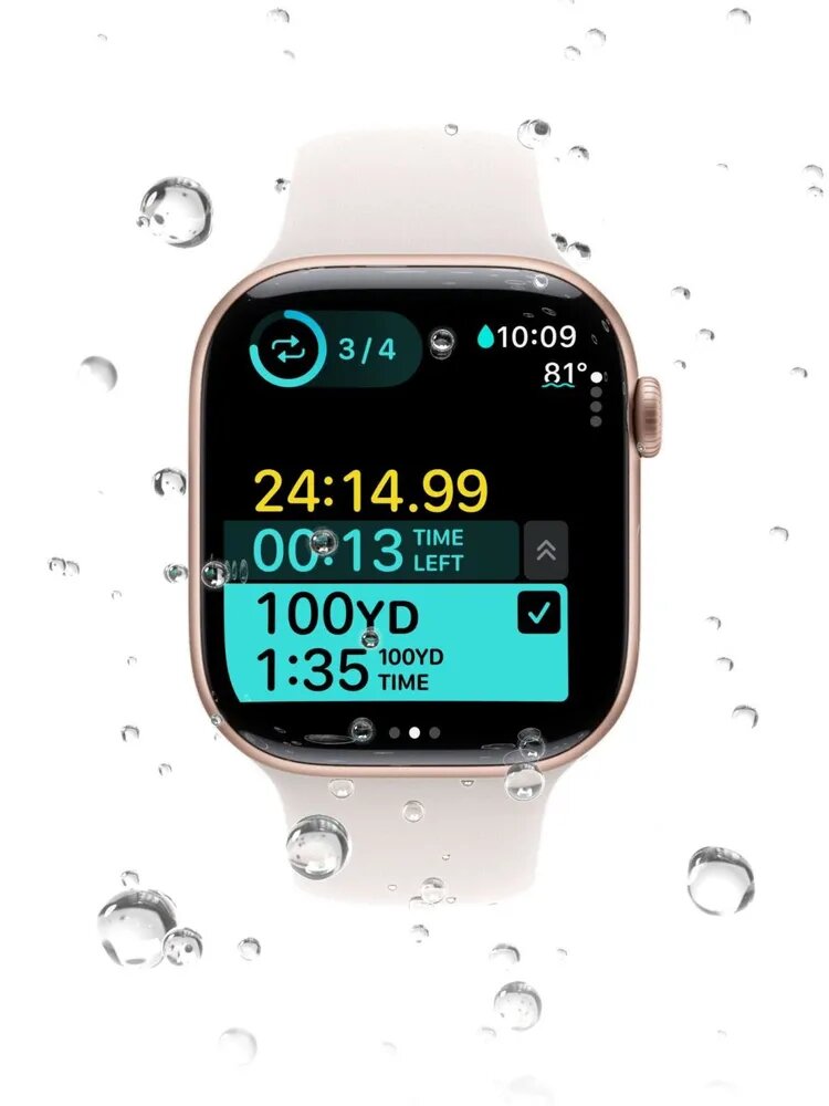 Смарт-часы Apple Watch Series 10, 46 мм Rose Gold (ORIGINAL)
