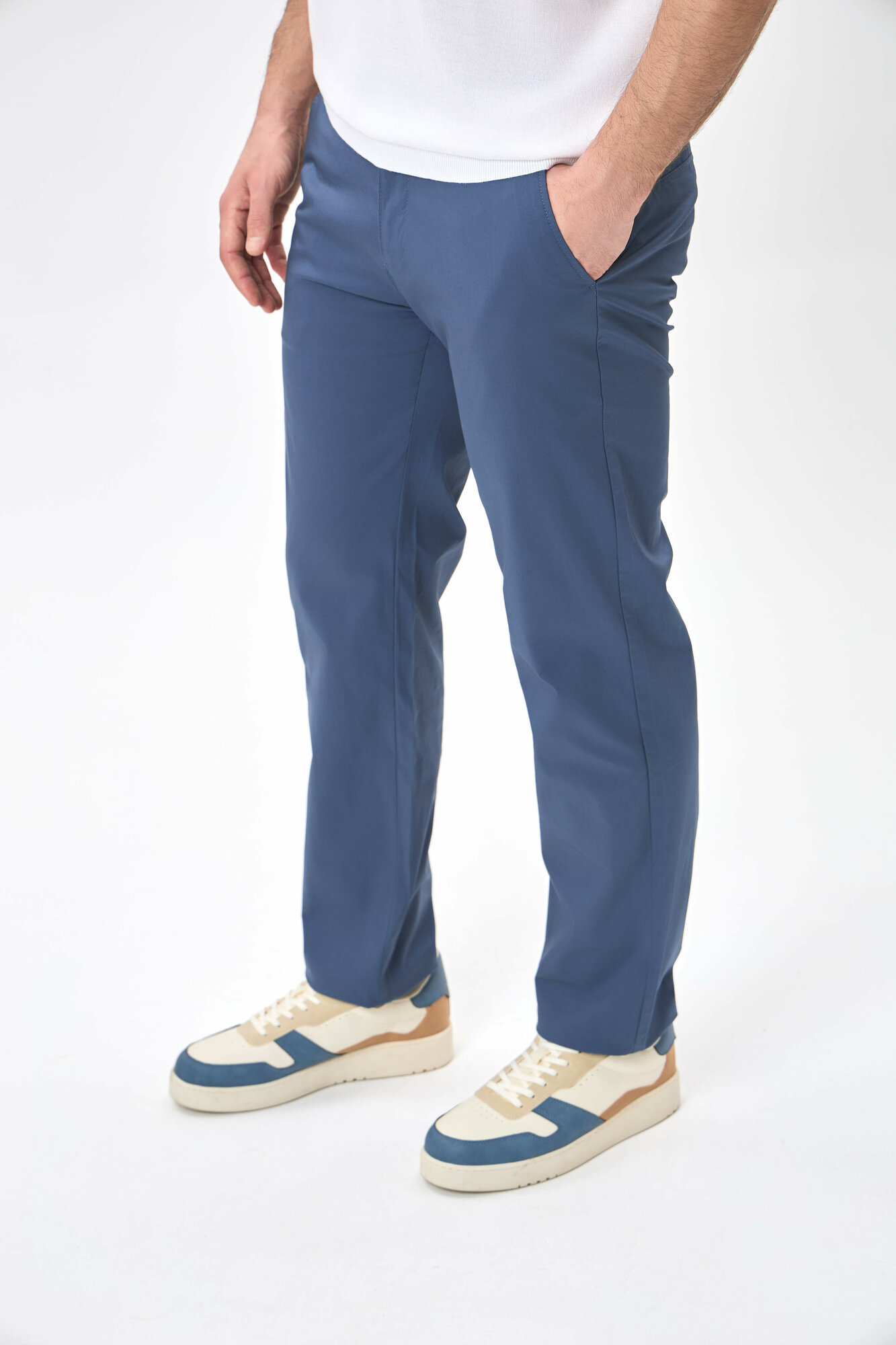 Брюки чинос TERRA PRO, размер 29, blue — фото 1