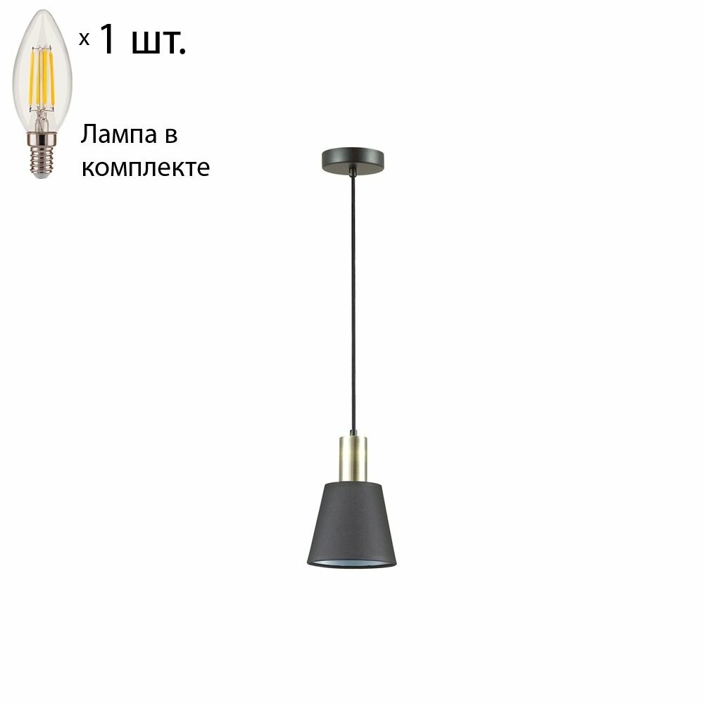 Подвесной светильник с лампочкой Lumion Marcus 3638/1Lamps E14 Свеча