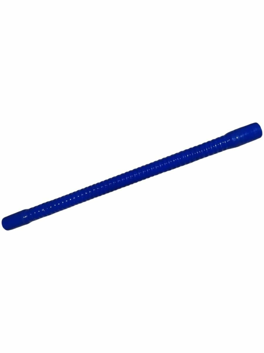 Патрубок силиконовый гофрированный D25*600 мм усиленный металлической спиралью толщина 5мм 4 слоя арм