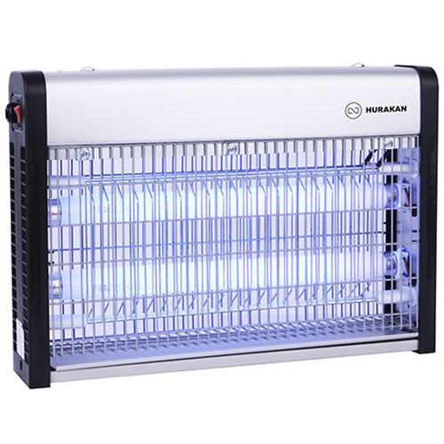 Лампа инсектицидная Hurakan HKN-LIN80 УФ излучение 2 лампы до 80м2 цепь для подвешивания 002 кВт 220В 4779₽