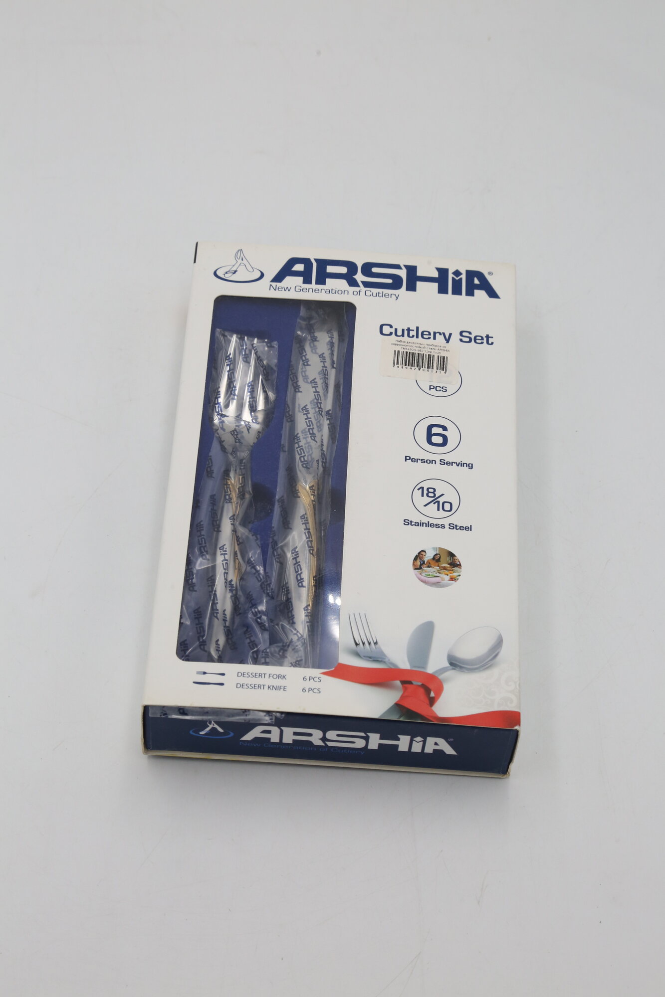 Набор десертных приборов из коррозионностойкой стали ARSHIA TM145GS-952 12пр 1х25
