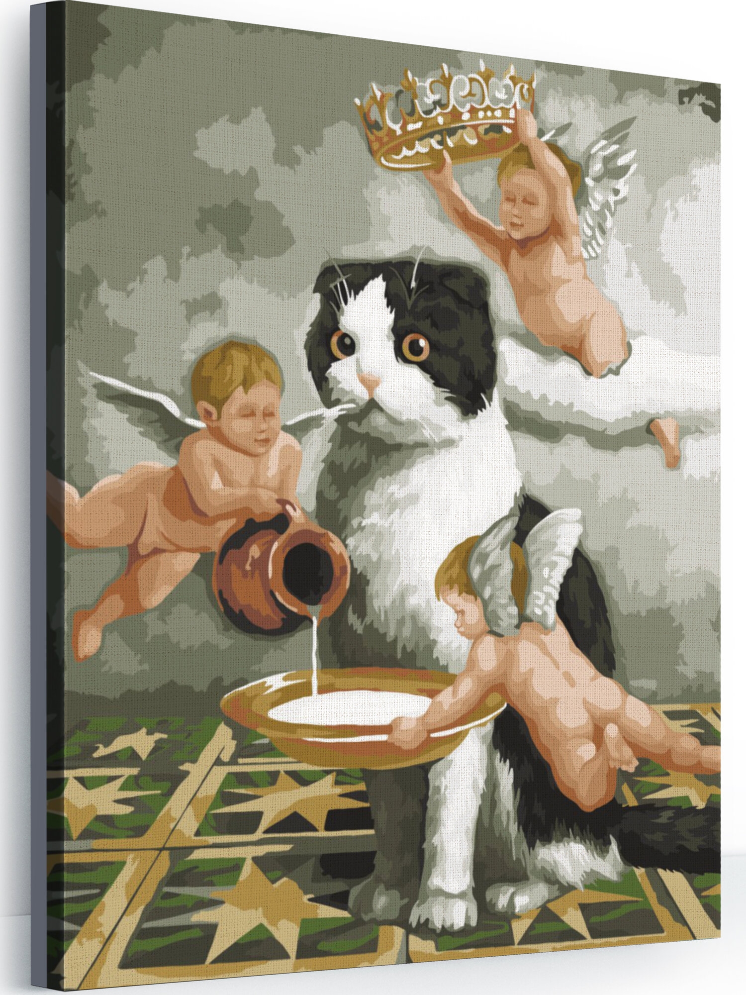 Картина по номерам на холсте с подрамником 40х50 см. Ваше Величество