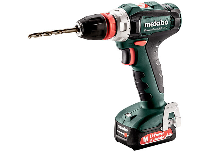 Аккумуляторная дрель-шуруповерт Metabo PowerMaxx BS 12 Q (601037500)