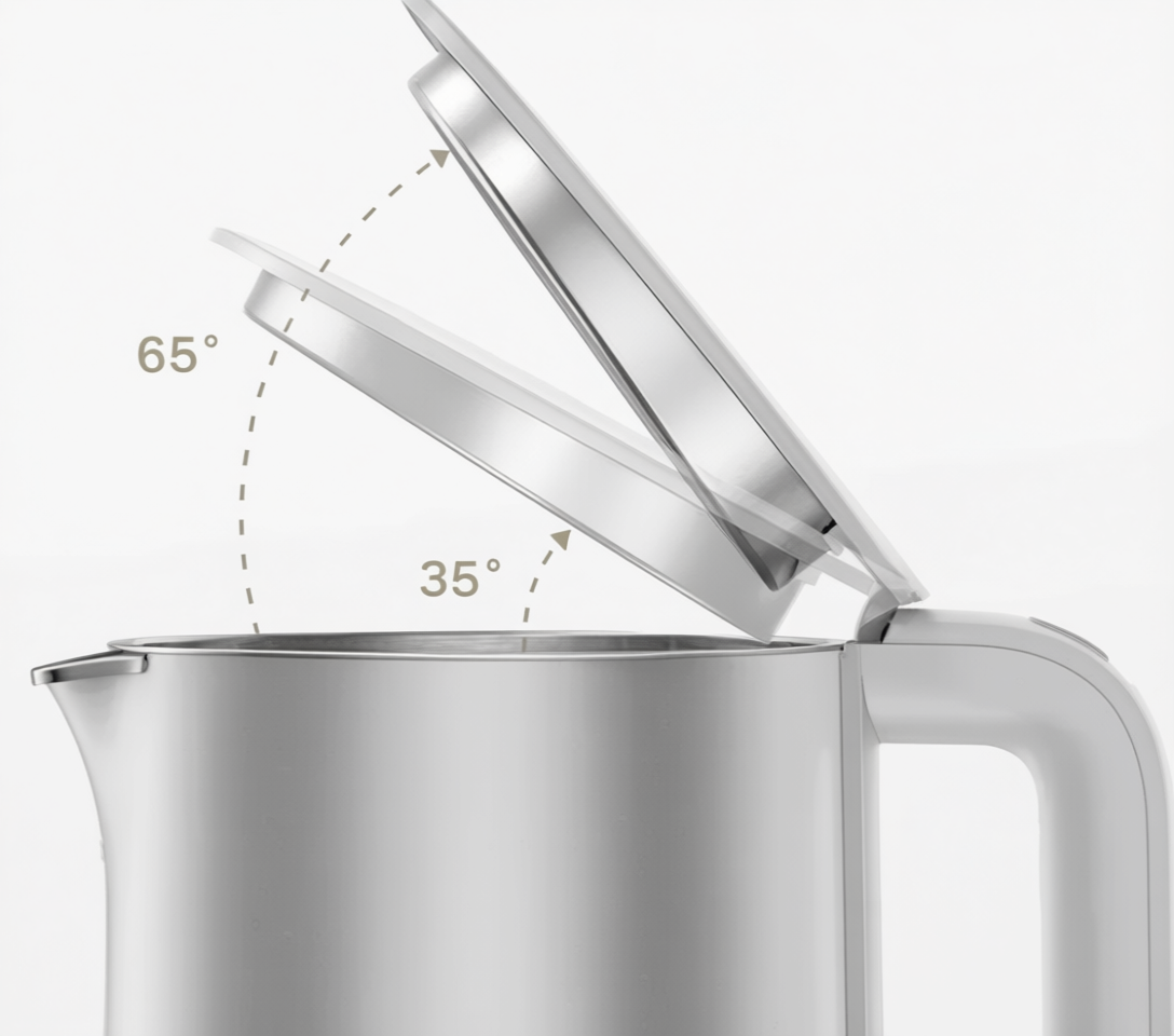 Изображение Электрический чайник Xiaomi Mijia Smart Electric Kettle S1 (MJDSH07YM), серебристый, CN