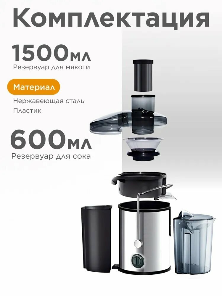 Картинки Xiaomi Соковыжималка электрическая центробежная ZgZ47I46348638463846384648648, черный, серый металлик