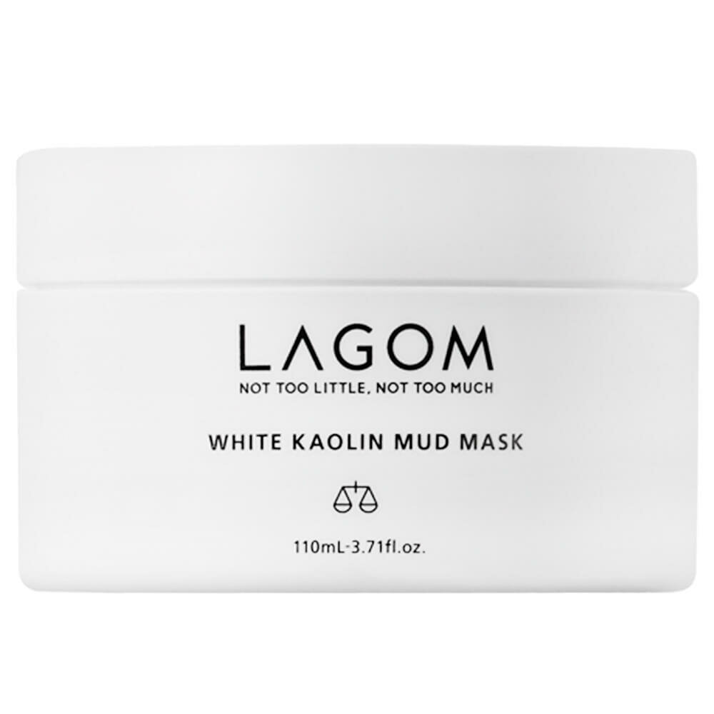 Отшелушивающая глиняная маска Lagom White Kaolin Mud Mask 110 мл