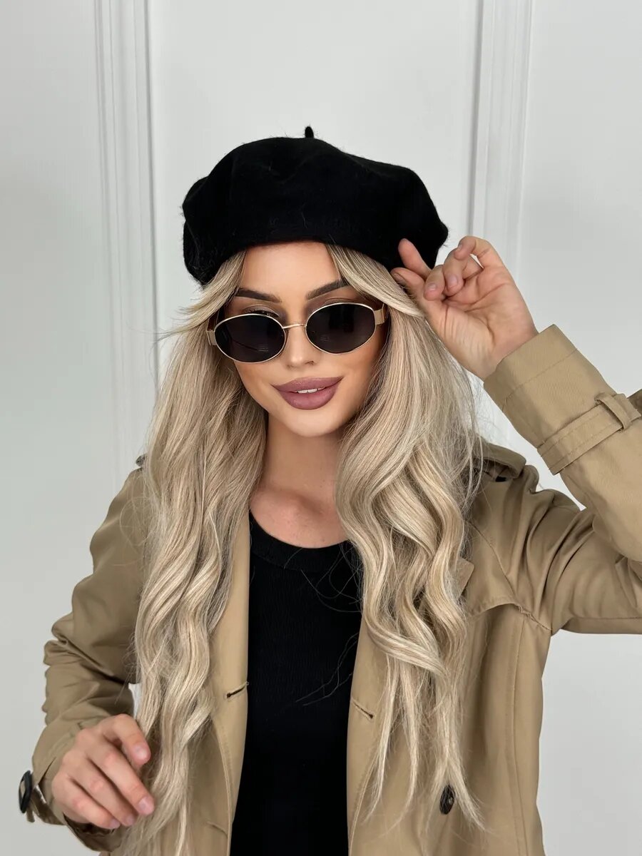 Берет  для женщин, размер 56-58, бежевый — фото 1