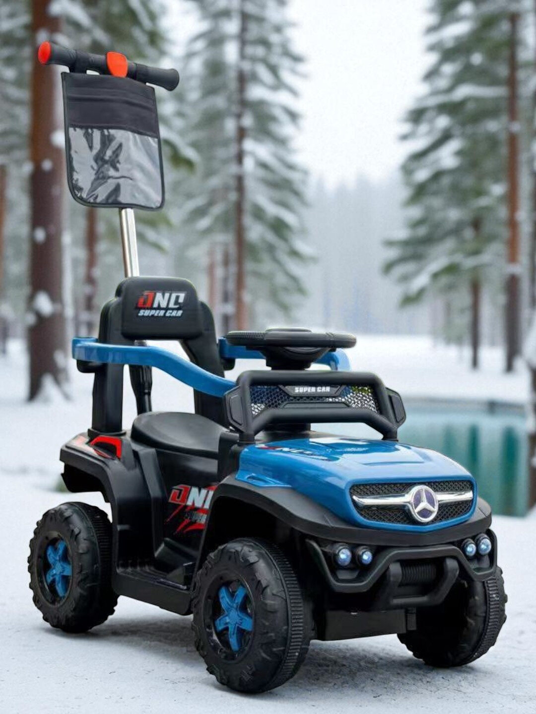 Квадроцикл детский аккумуляторный, , с резиновыми колёсами, световыми эффектами и удобным сиденьем, для прогулок 1–5 лет