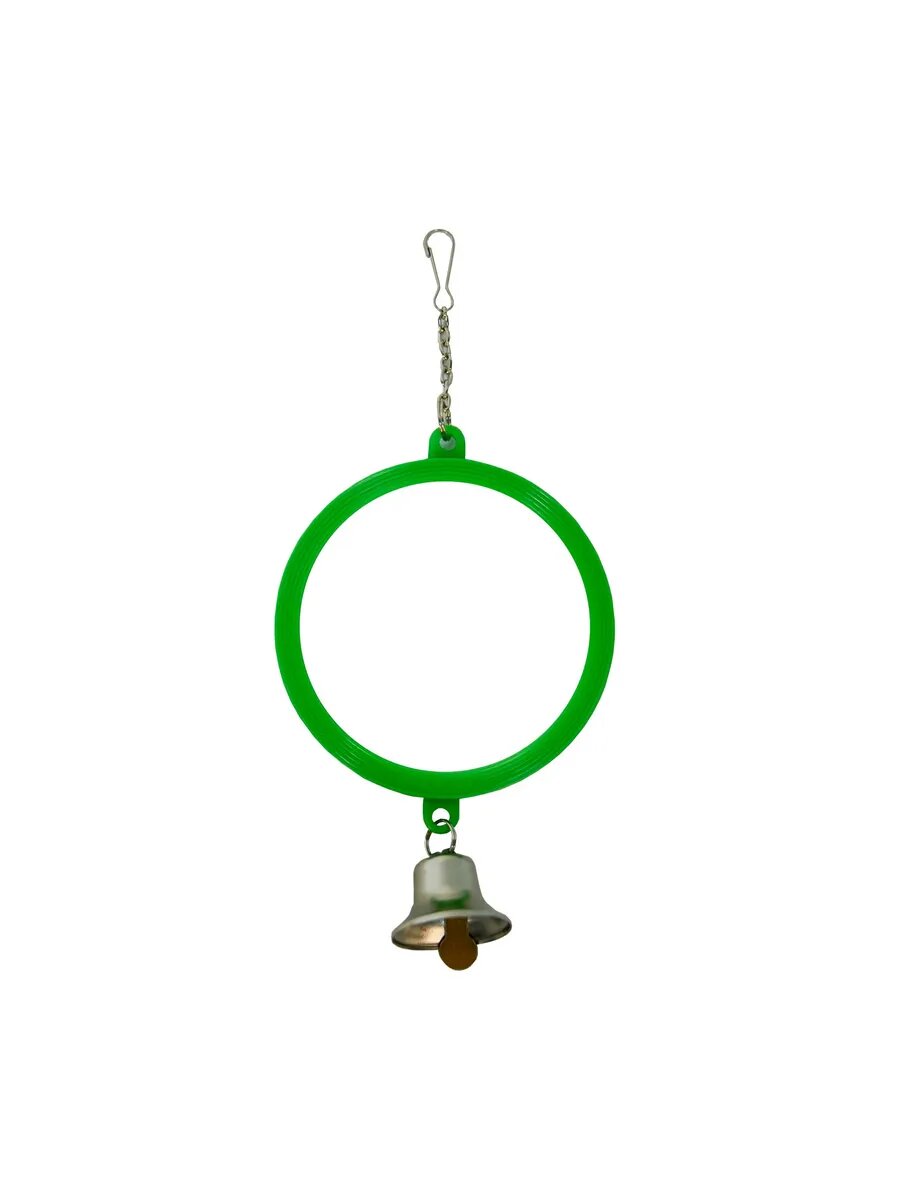 Игрушка для птиц Зеркало с колокольчиком