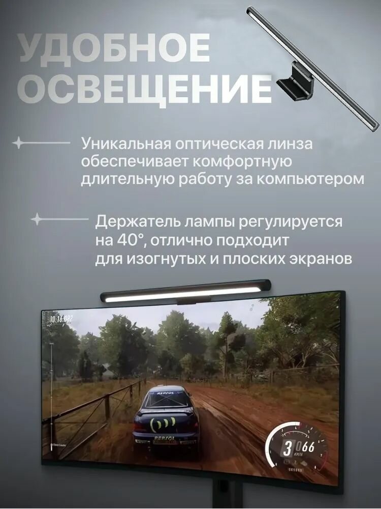 Лампы Для Мониторов Xiaomi Лампа на монитор Xiaomi Mijia Smart Display Hanging Light 1S (MJGJD02YL), скринбар