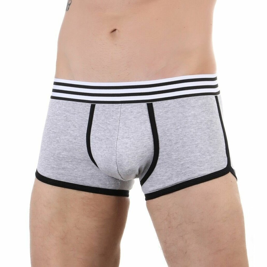 Трусы Мужские трусы-боксеры серые