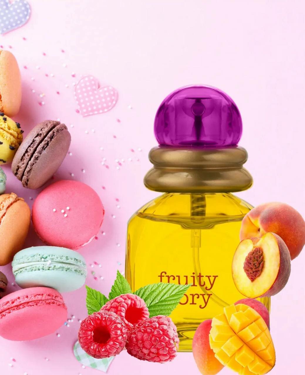 Туалетная вода "Fruity Story", женская, тропический фруктовый аромат, 30мл