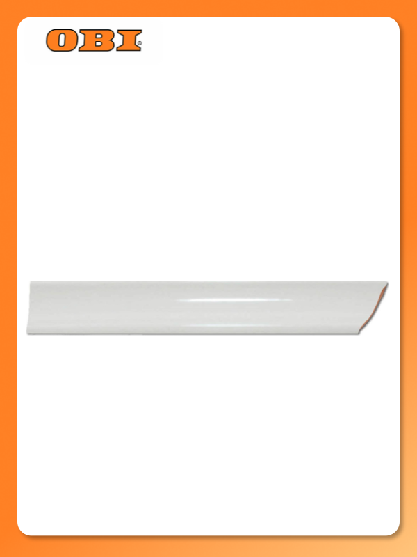 Керамический уголок У02000 белый 20х35 см 1 шт