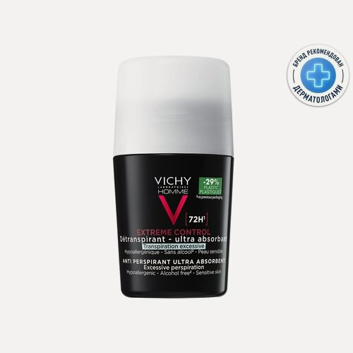 Изображение товара Vichy (Виши) ОМ Дезодорант мужской против избыточного потоотделения 72 часа 50 мл