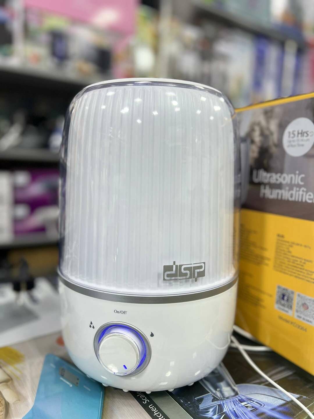 Ультразвуковой увлажнитель на 4 литра и 23 Вт для комфортного климата.