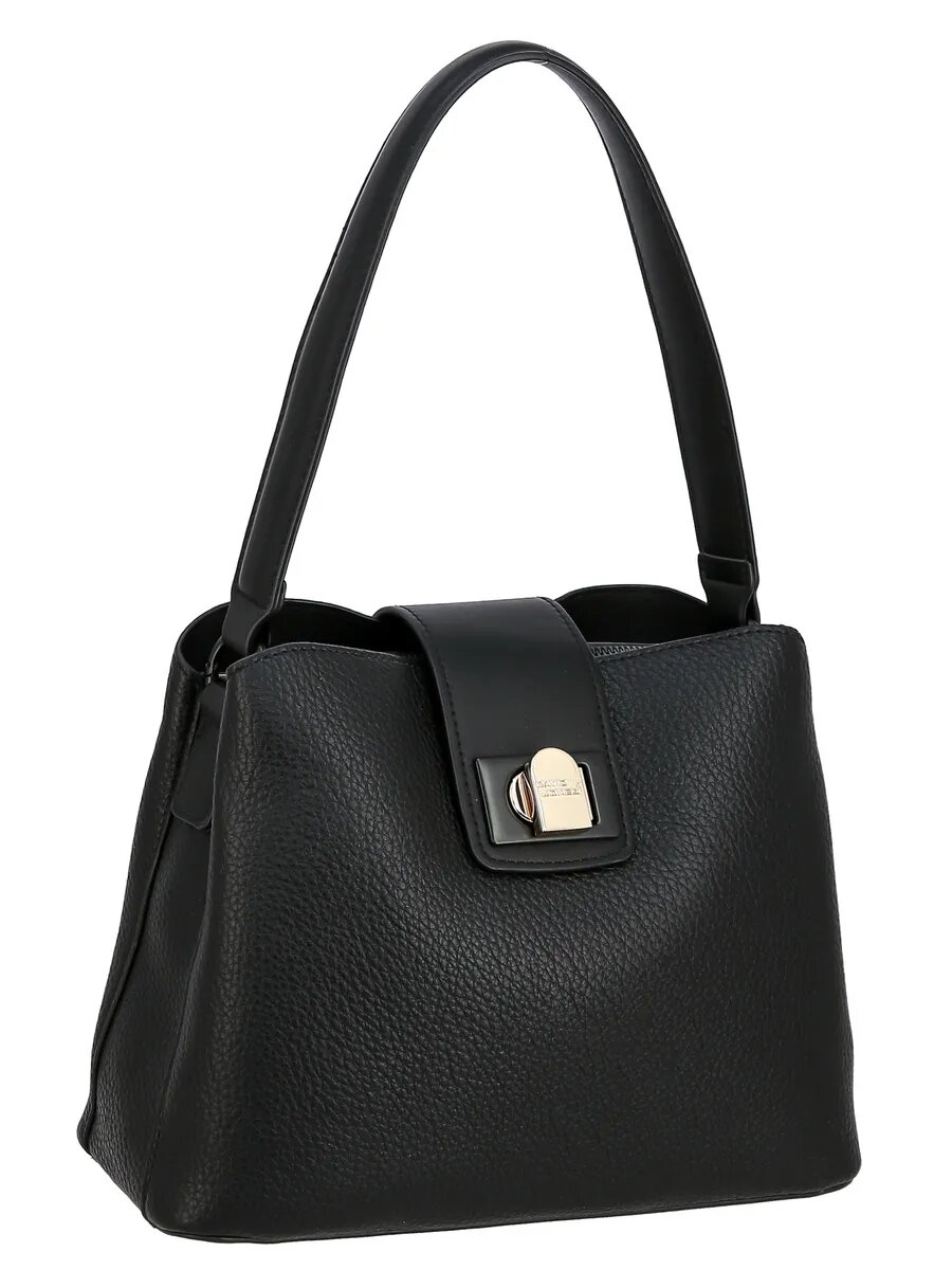 Сумка хобо DAVID JONES, черный — фото 1