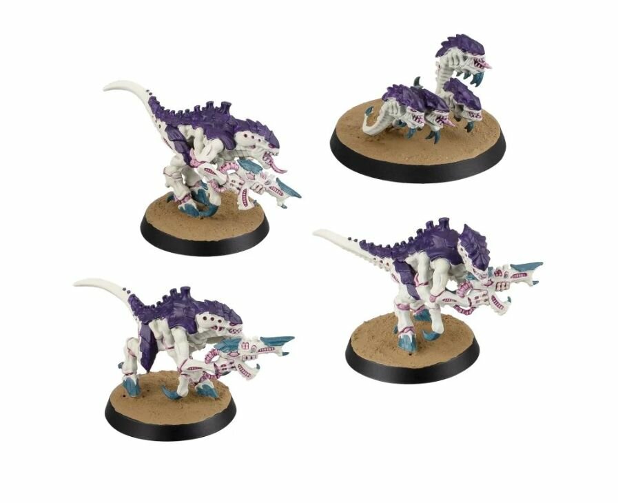 Набор Миниатюр с красками Tyranid Paint Set Warhammer 40000 — фото 1