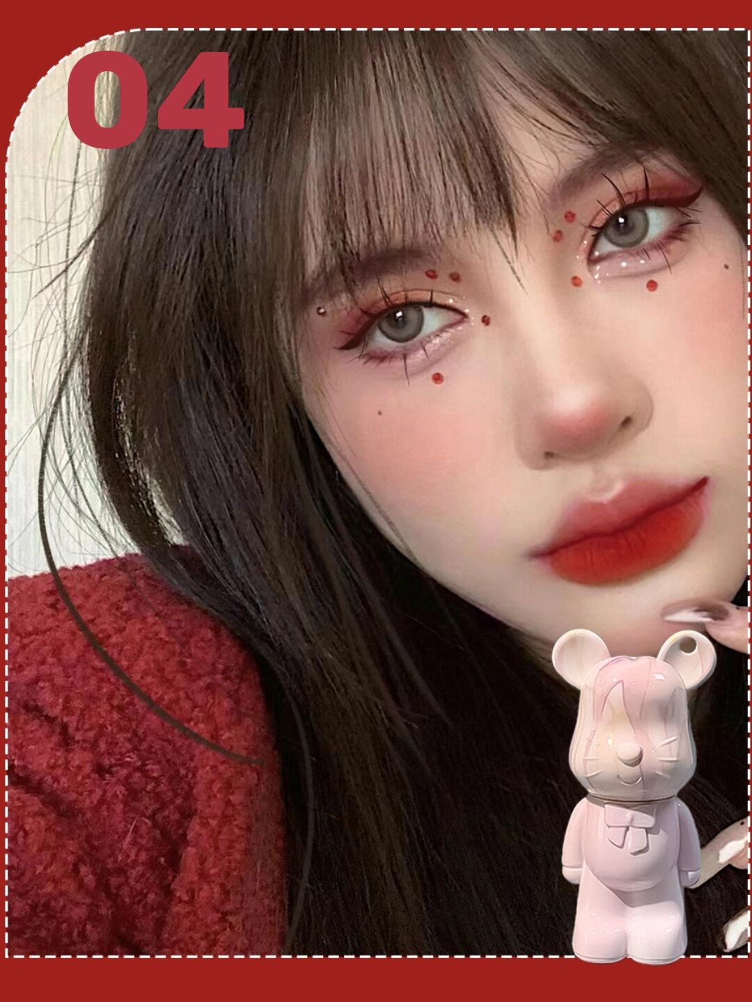 Помада блеск для губ в виде медвежонка — фото 1