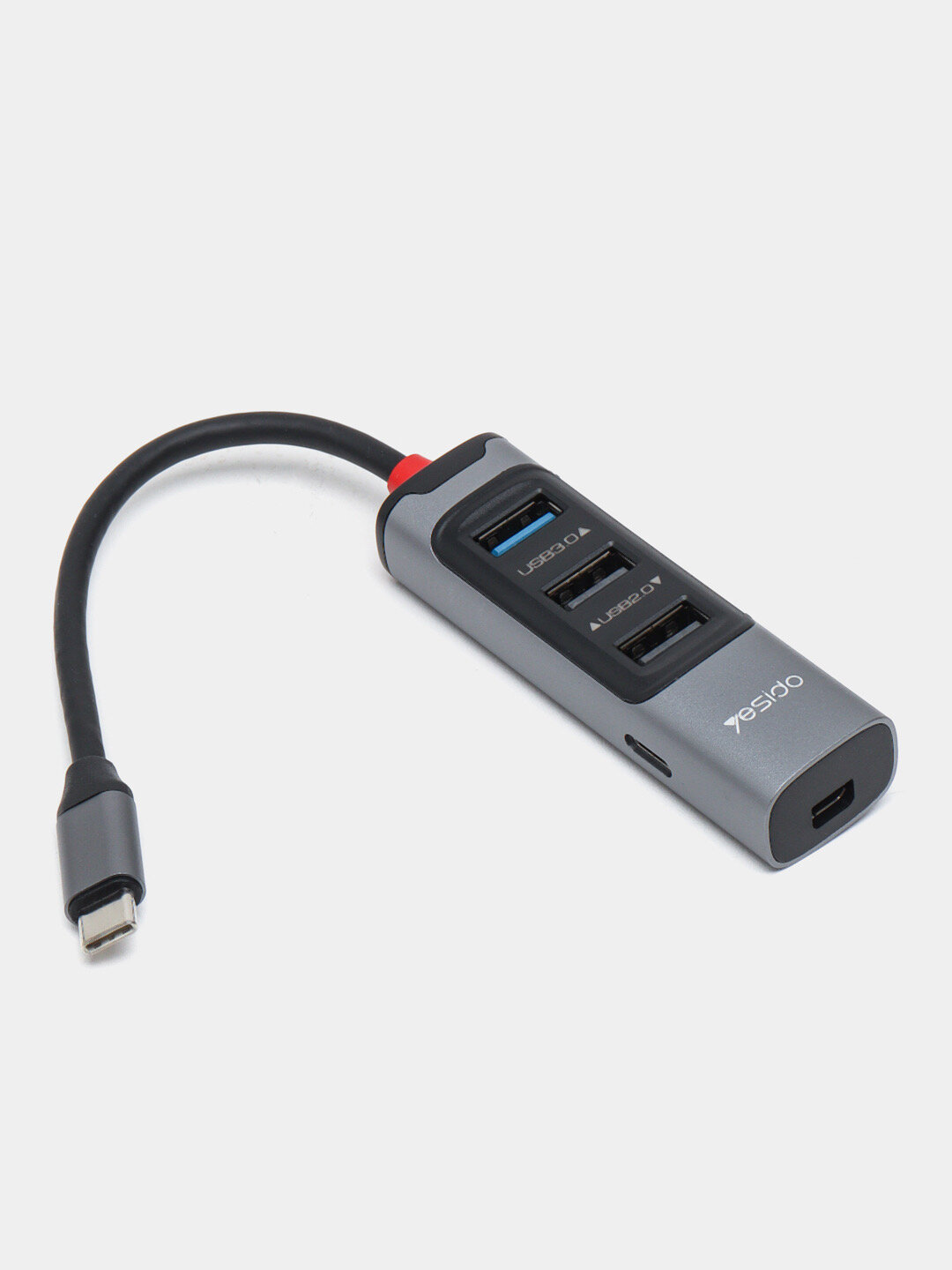 Адаптер-концентратор Yesido HB24 USB-C Mini DP 4K 30Hz PD 100W USB 3.0, док-станция