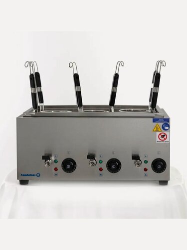 Изображение товара Макароноварка Foodatlas EH-6A, 6 ёмкостей, нержавеющая сталь, сливной кран