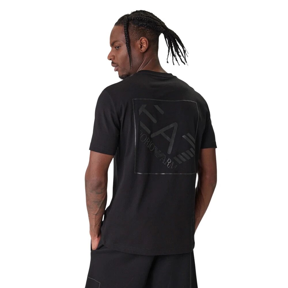 Футболка EA7 EMPORIO ARMANI, размер M, черный — фото 1