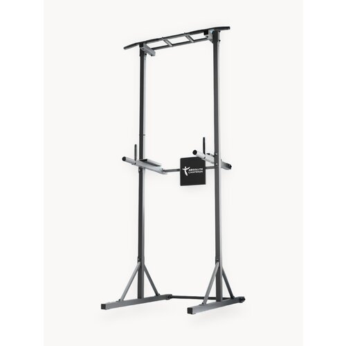 Турник Напольный с брусьями супер люкс графит Aktiv/ABSOLUTE CHAMPION