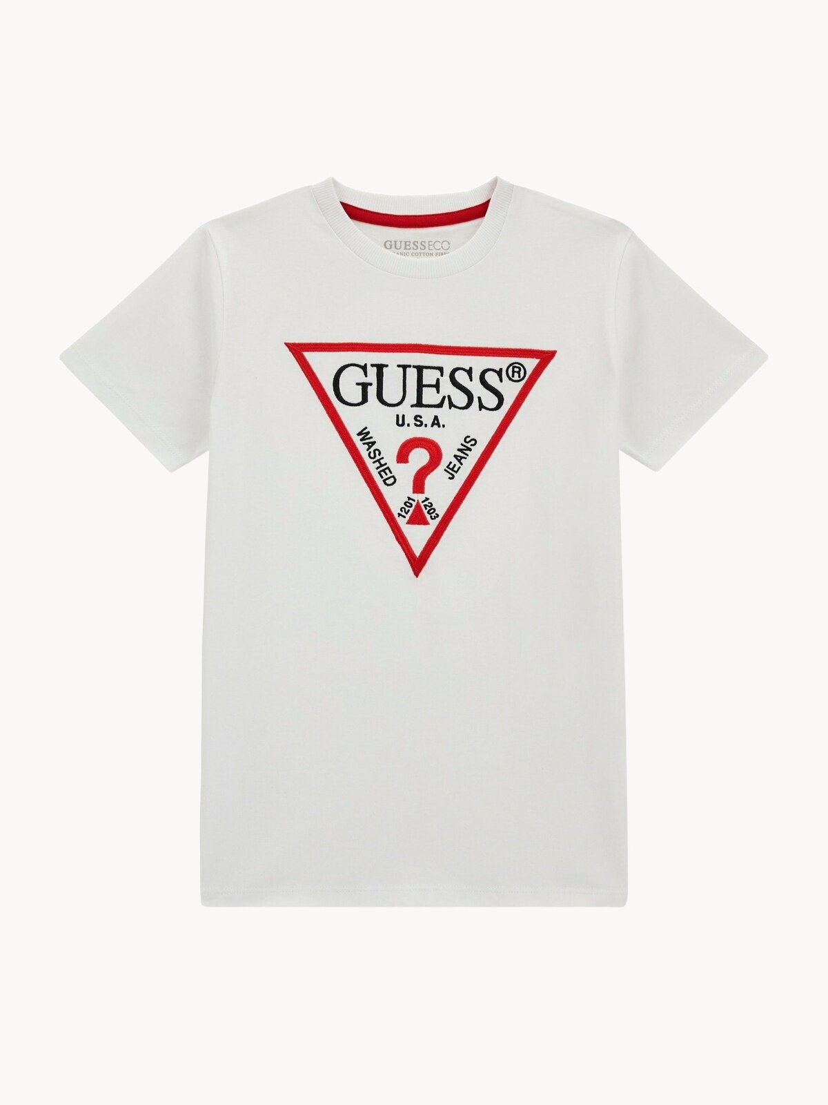 Футболка GUESS, размер 14, белый