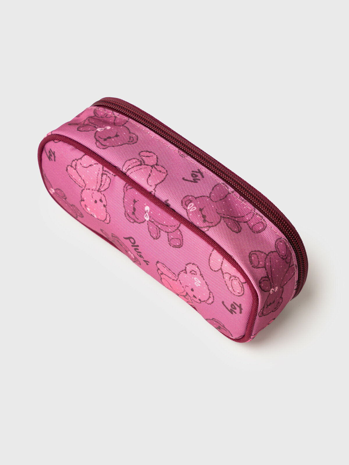 Пенал для девочки PlayToday, размер 22*8*6 см, розовый — фото 1