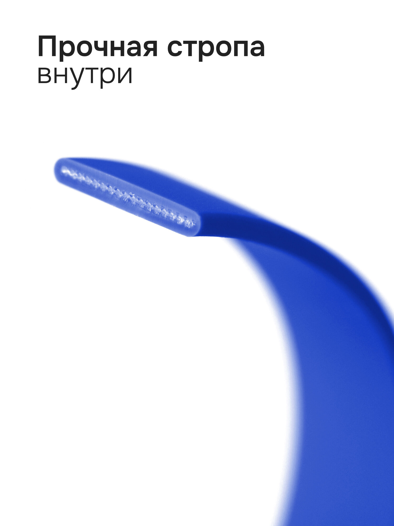 Поводок для собак биотановый KUSAKA PRO 5м синий для мелких и средних пород — фото 1