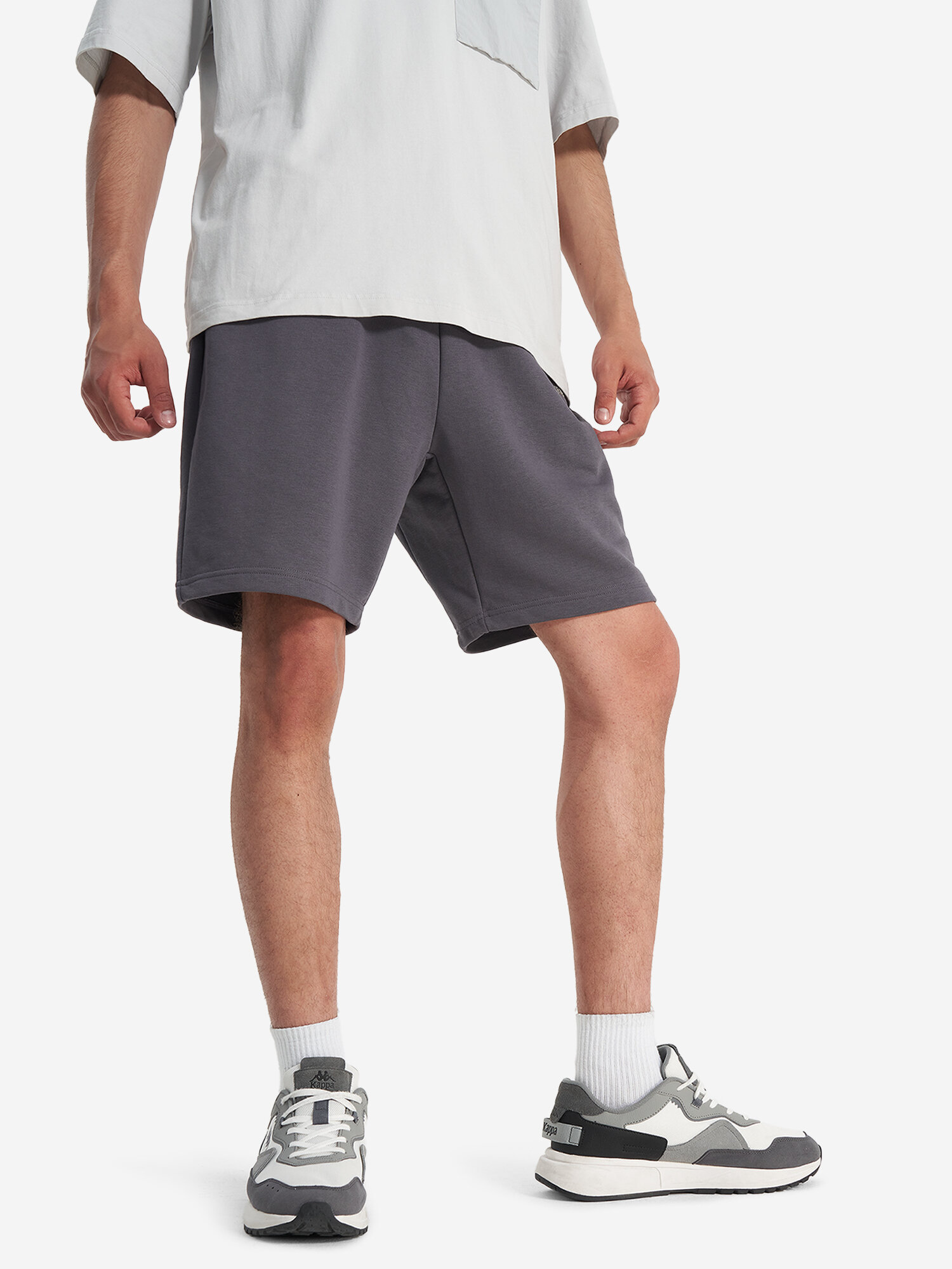 Шорты Kappa Sport Logo Men's Shorts, размер 52/54, серый